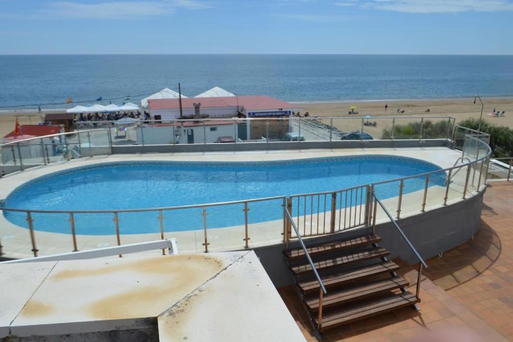 Islantilla Primera Linea De Playa, Piscina, Parking Zewnętrze zdjęcie