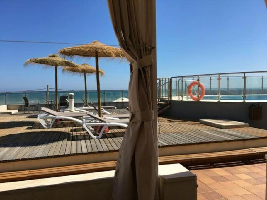 Islantilla Primera Linea De Playa, Piscina, Parking Zewnętrze zdjęcie